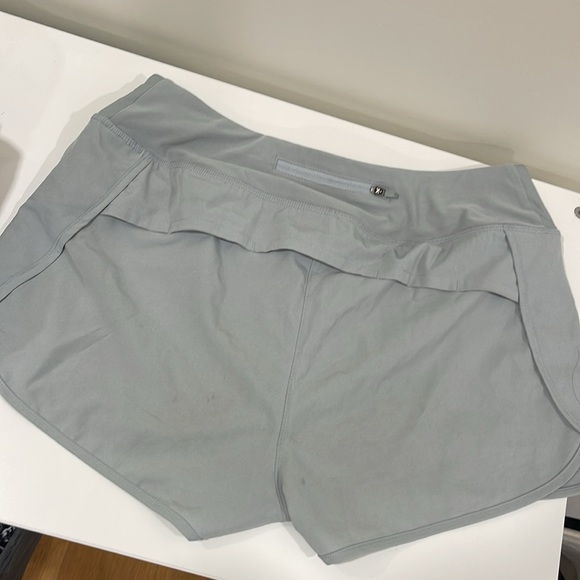 Sage blue running shorts, like the lulu lemon shorts - Picture 2 of 3